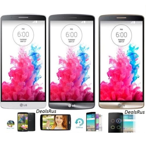 eBay： LG G3  双卡双待 5.5吋 GSM解锁智能手机，现使用折扣码后仅售 $164.75，免运费