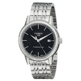 Tissot Men's T0854071105100 T Classic Powermatic Analog Display Swiss Automatic Silver Watch $401 FREE One-Day Shipping