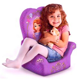 Marshmallow Children's Furniture - High Back Chair - Disney Princess Sofia The First $16.84 