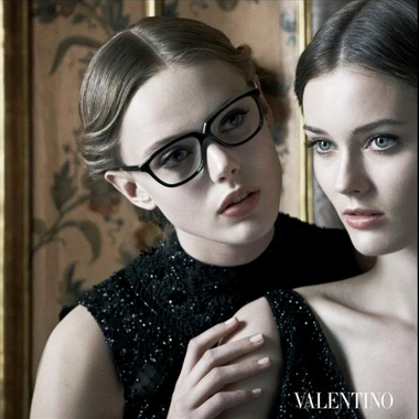 极致奢华！平光镜也能很时尚！Valentino 华伦天奴眼镜架  特价$44.99
