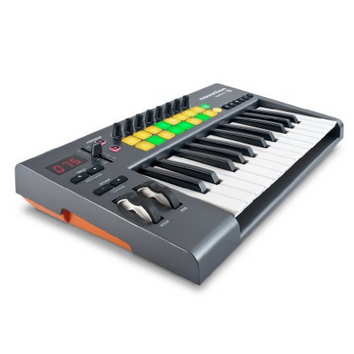 Novation Launchkey 25, 25-key USB/iOS MIDI Keyboard Controller with Synth-weighted Keys $79.99(60%off) & FREE Shipping