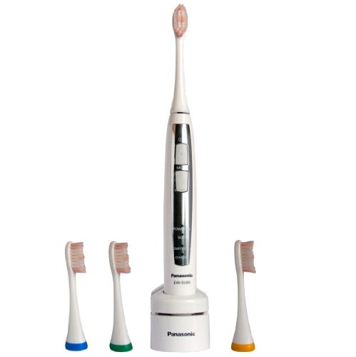 Panasonic EW-DL90QW Sonic Vibration Toothbrush with 4 Brush Heads, only $51.99, free shipping