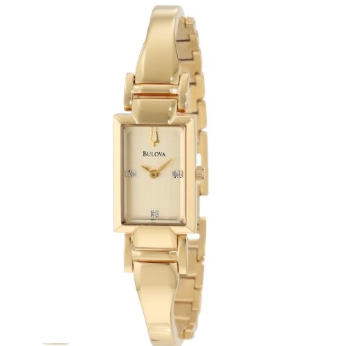 Bulova Women's 97P104 Goldtone Bracelet Watch, only $81.90, free shipping
