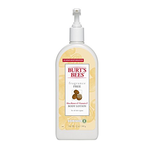 Burt's Bees Fragrance Free Shea Butter and Vitamin E Body Lotion - 12 Ounce Bottle, only$5.59