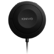 Kinivo BTC455 Bluetooth Hands-Free Car Kit for Cars with Aux Input Jack (3.5 mm) - Supports aptX and Multi-point Connectivity $29.99