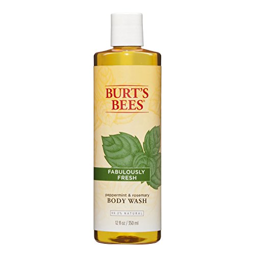 Burt's Bees Peppermint and Rosemary Body Wash, 12 Ounces, only $4.79