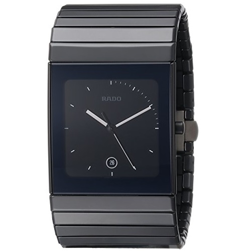 Rado Men's R21717152 Ceramica XL Black Dial Watch, only $785.99, free shipping