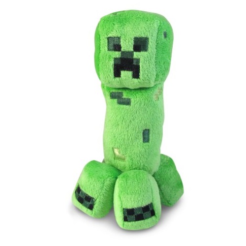 史低價！Minecraft Creeper 苦力怕衰臉JJ怪毛絨玩偶，7吋，原價$11.99，現僅售$5.76。第三方還有更低價！