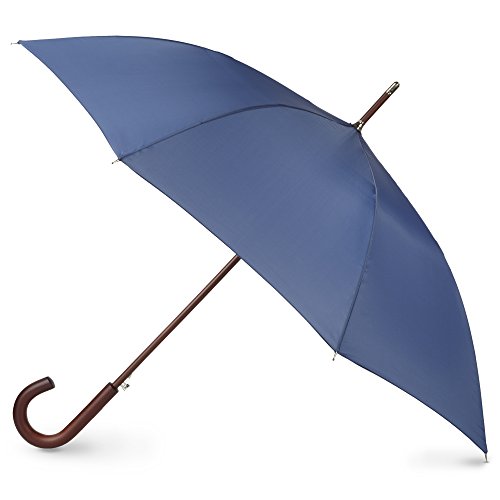 Totes Blue Line Auto Wooden Stick Umbrella, only $14.62