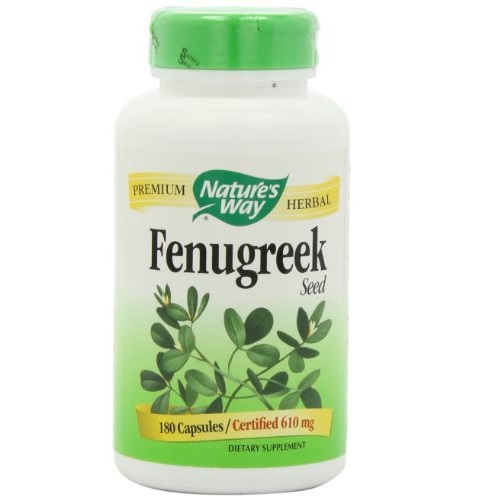 Nature's Way Fenugreek Seed 610 mg, Capsules 180ea, only $5.20