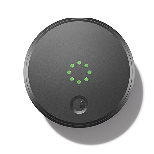 August Smart Lock - Keyless Home Entry with Your Smartphone, Dark Gray, only $219.83, free shipping