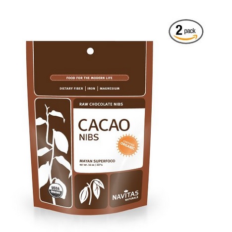 Navitas Naturals Organic Raw Cacao Nibs, 16-Ounce Pouches (Pack of 2), only $16.64, free shipping after clipping coupon and using SS