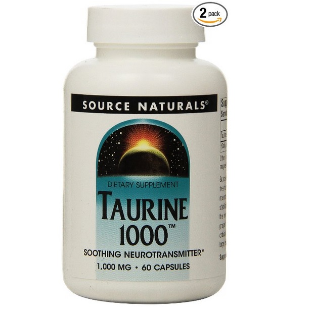 Source Naturals Taurine, 1000mg, 60 Capsules (Pack of 2), only $5.02, free shipping after using SS