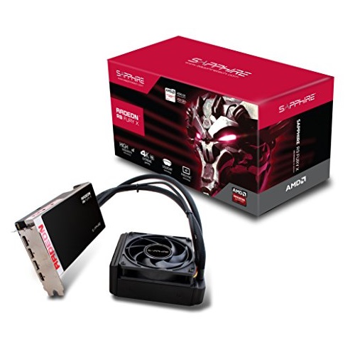 Sapphire Radeon R9 Fury X 4GB HBM HDMI / TRIPLE DP PCI-Express Graphics Card 21246-00-40G, only $599.99,free shipping