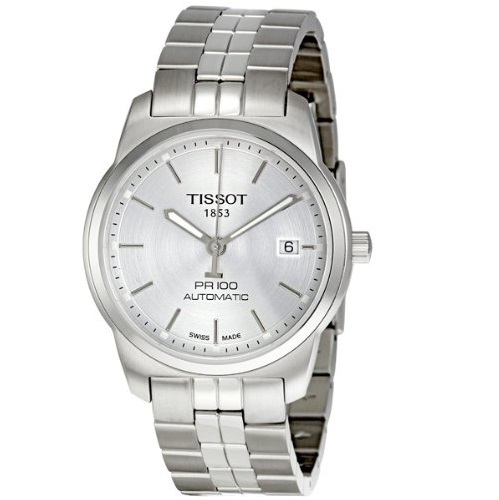 TISSOT PR100 Automatic Stainless Steel Men's Watch Item No. T049.407.11.031.00, only $338.86, free shipping