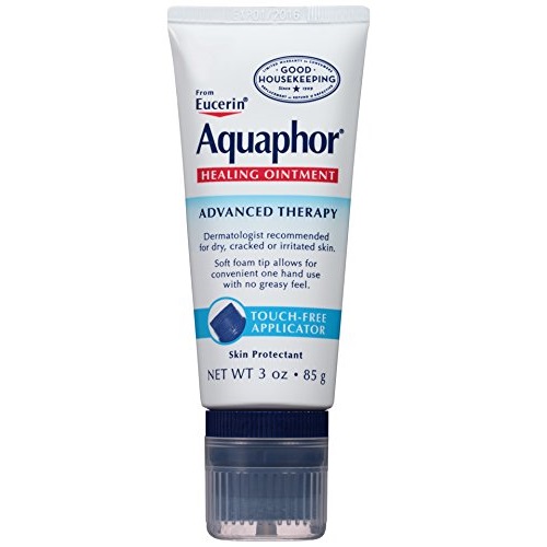 Aquaphor Healing Ointment, Dry, Cracked and Irritated Skin Protectant, Touch-Free Applicator, 3 Ounce (Pack of 3), only $13.81, free shipping after using SS