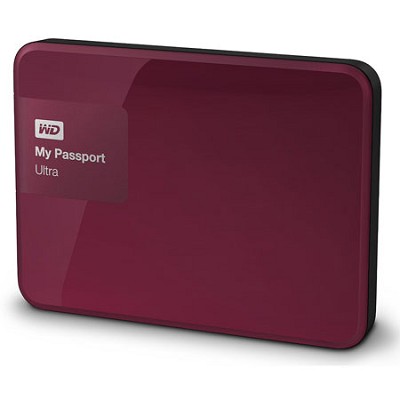 最新一代Western Digital西数My Passport Ultra 2TB便携式移动硬盘，原价$197.00，现使用折扣码后仅售$80.00，免运费，多色同价
