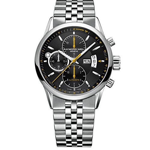 RAYMOND WEIL Freelancer Chronograph Automatic Stainless Steel Men's Watch Item No. 7730-ST-20021, only $1145.00, free shipping after using coupon code