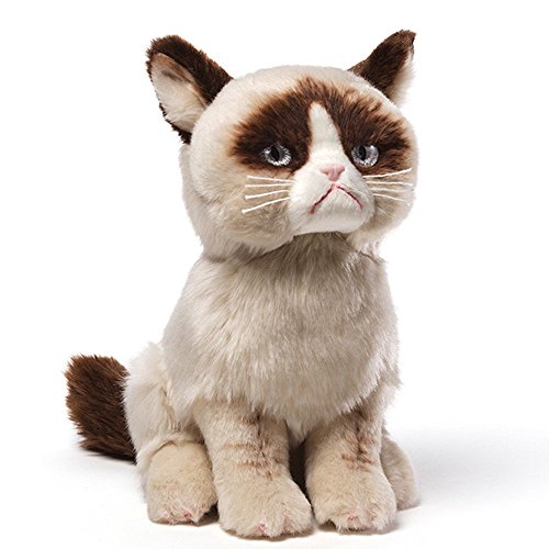 Gund Grumpy Cat Plush Stuffed Animal Toy, only $11.00