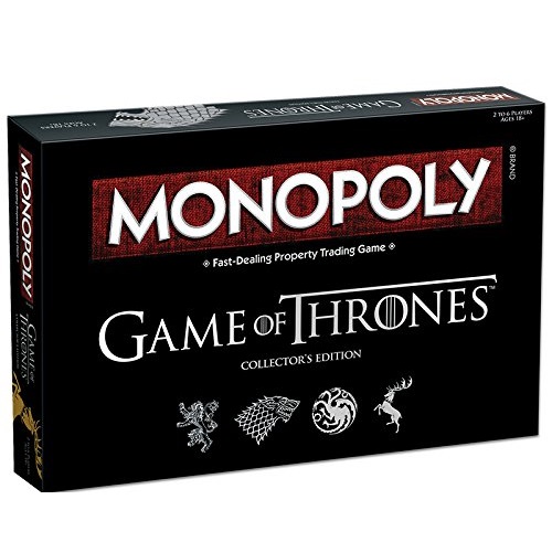 Monopoly: Game of Thrones Collector's Edition Board Game,only $35.99