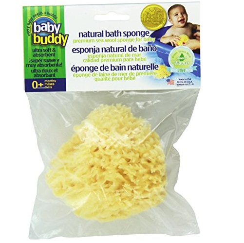 Baby Buddy’s Natural Baby Bath Sponge 4-5” Ultra Soft Premium Sea Wool Sponge Soft on Baby’s Tender Skin, Biodegradable, Hypoallergenic, Absorbent Natural Sea Sponge, only $6.34 after clipping coup