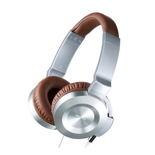 Onkyo ES-CTI300(SS) On-Ear Headphones with Control Talk for iOS Devices with Hi-Fi Cable - Silver, only $59.99, $5 shipping