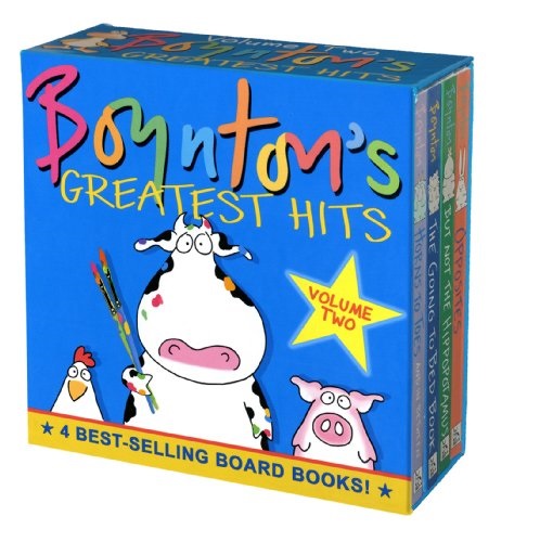 Boynton's Greatest Hits: Volume II (The Going to Bed Book, Horns to Toes, Opposites, But Not the Hippopotamus) , only $10.95