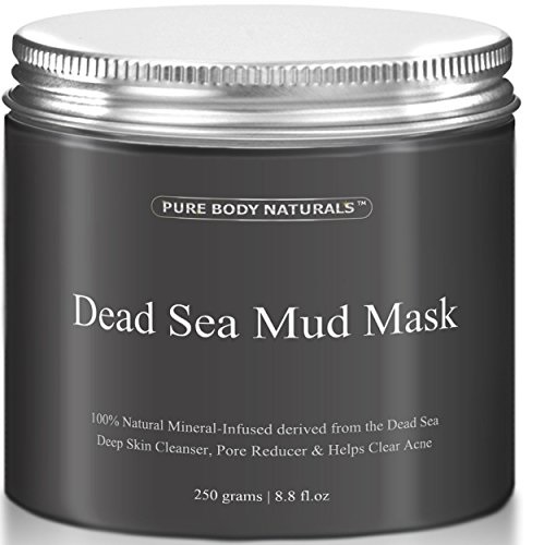 Pure Body Naturals Cleansing Dead Sea Mud Face Mask, 8.8 Ounce, only $11.50