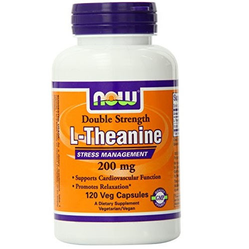 Now Foods L-Theanine Veg Capsules, 200 mg, 120 Count, only   $19.04, free shipping after using SS