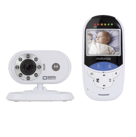 Groupon：Motorola 摩托羅拉 MBP27T 寶寶監視器 帶非接觸式體溫計，原價$199.99，現僅售$79.99，免運費