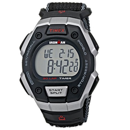 Timex Men's T5K8269J Ironman Classic Digital Silver-Tone Resin Watch with Black Nylon Band , only $21.55, free shipping after using coupon code DAY8TIMEX