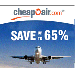 Order flight tickts and reserve hotels at low price at CheapoAir