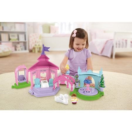 Fisher-Price Little People Disney Princess Garden Party Playset, only $16.98