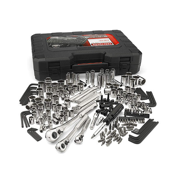 Craftsman 230-Piece Silver Finish Standard and Metric Mechanic's Tool Setl only $89.99, free shipping