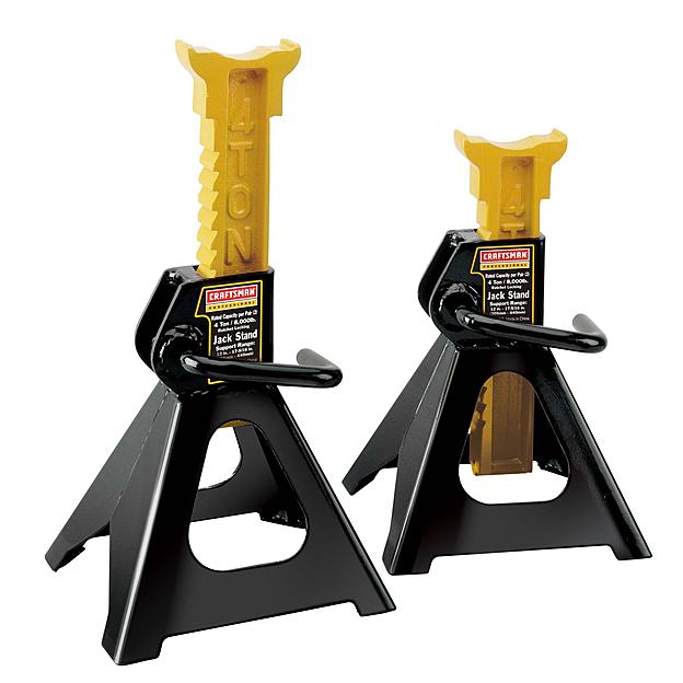 Craftsman Professional 4 -Ton Jack Stands, One Pair, only $27.48, free pickup at local Sears stores
