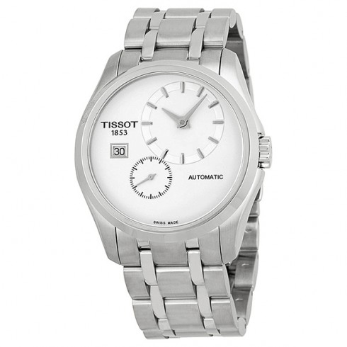 Jomashop：TISSOT 天梭 Couturier 庫圖系列 T035.428.11.031.00 男款自動機械腕錶，原價$875.00，現使用折扣碼后僅售$455.00，免運費