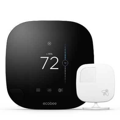 ecobee3 Smarter Wi-Fi Thermostat with Remote Sensor, 2nd Generation, Works with Alexa, Only $175.97
