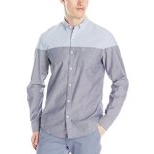 Original Penguin Men's Colorblocked Oxford Long Sleeve Woven Shirt $22.33 FREE Shipping on orders over $49