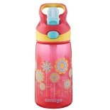 Contigo AUTOSPOUT Kids Striker Water Bottle, 14-Ounce, Cherry Blossom Flower Graphic $8.36 FREE Shipping on orders over $49