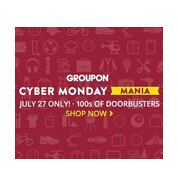  Groupon Cyber Monday MANIA促销活动 Beats、Xbox One应有尽有！特价商品$8.99起！