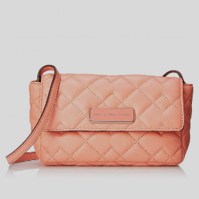 Marc by Marc Jacobs Quilted-Leather Small Cross-Body Bag $99.99, FREE shipping