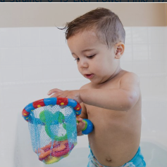 Nuby儿童沐浴钓鱼玩具套装，原价$14.55，现使用coupon后仅售$4.60