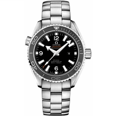 OMEGA Seamaster Planet Ocean Black Dial Stainless Stee Men's Watch Item No. 23230382001001, only $2995.00, free shipping