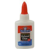 Elmer's Washable No-Run School Glue, 4 oz, 1 Bottle (E304)  $0.5