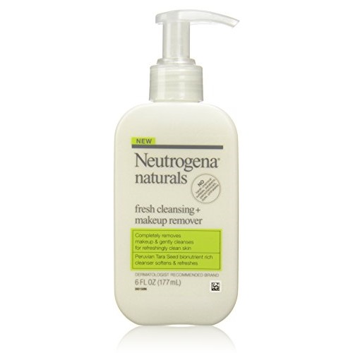 Neutrogena露得清天然清新成分2合1卸妆+洁面乳，6oz/瓶，共2瓶，原价$13.83，现点击coupon后仅售$8.98，免运费