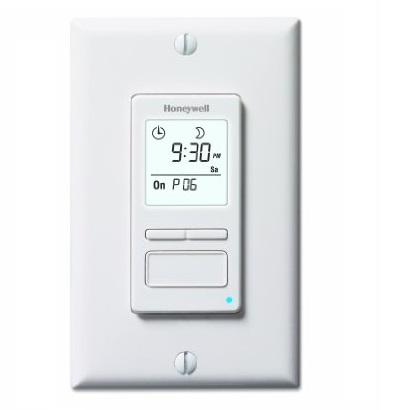 Honeywell Econoswitch RPLS740B 7-Day Solar Time Table Programmable Switch for Lights and Motors, only $26.49