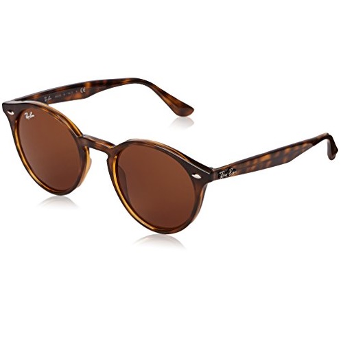 Ray-Ban Men's 0RB2180 Square Sunglasses, Dark Havana Dark & Brown, 50 mm, only $71.50