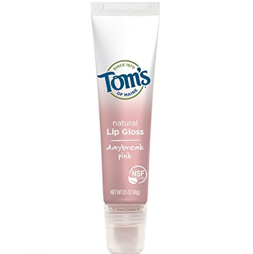 Tom's of Maine Natural Lip Gloss, Daybreak Pink, 0.5 Ounce,count of 2, only $10.54, free shipping after using SS