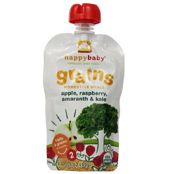 Happy Baby Stage 2 Organic Home-Style Meals, 3.5 Ounce, 16 Count $5.67 + Free Shipping 