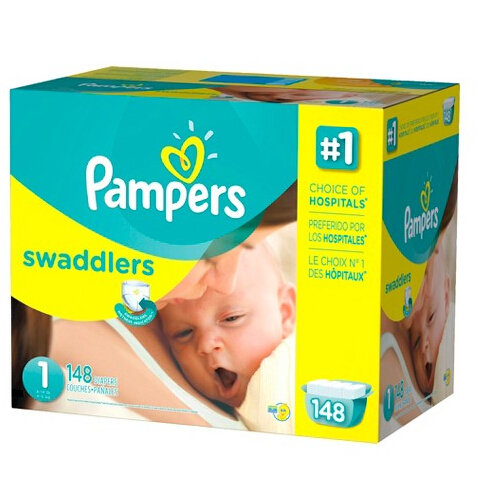 超值！Target現有6大包Pampers Swaddlers嬰兒紙尿褲+免費價值$85 Target禮卡 